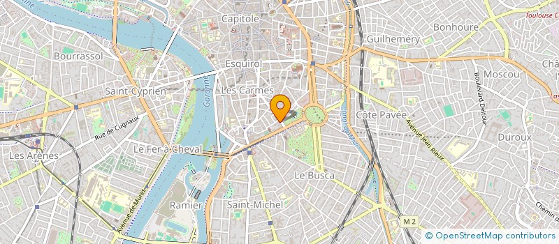 localisation de l'entreprise COTE PAVEE IMMOBILIER  TOULOUSE