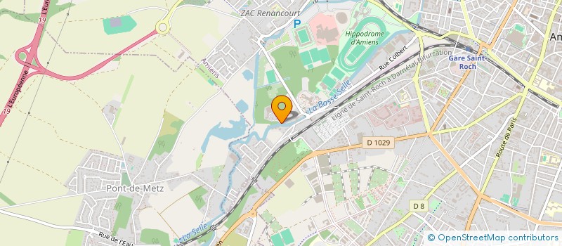 localisation de l'entreprise COTE PEINT - PRM à AMIENS