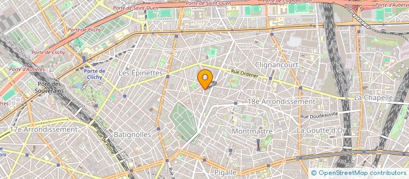 localisation de l'entreprise COTE PIERRE  PARIS