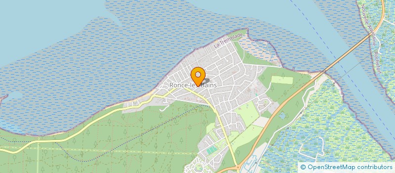 localisation de l'entreprise COTE PISCINE  LA TREMBLADE