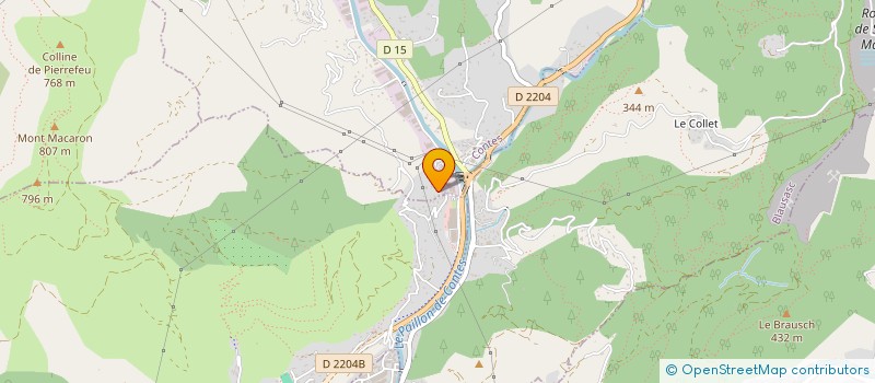 localisation de l'entreprise COTE RUCHE à CONTES