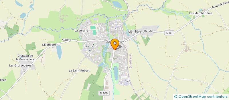 localisation de l'entreprise COTE & SABLES IMMOBILIER à LES SABLES-D'OLONNE