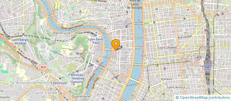 localisation de l'entreprise COTE SALON à LYON