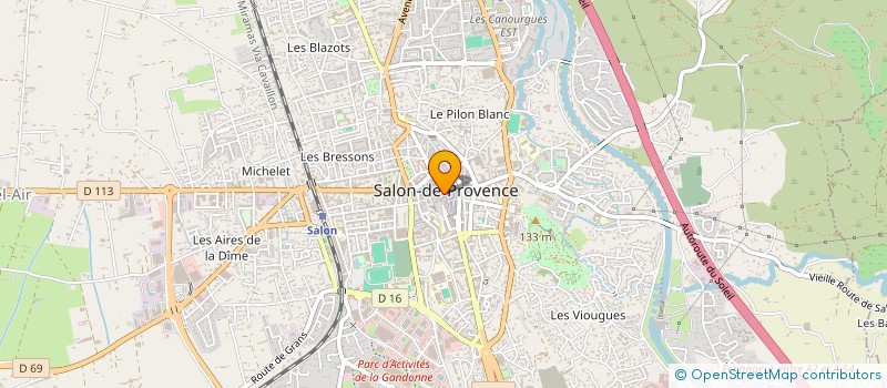 localisation de l'entreprise COTE SALON à SALON-DE-PROVENCE