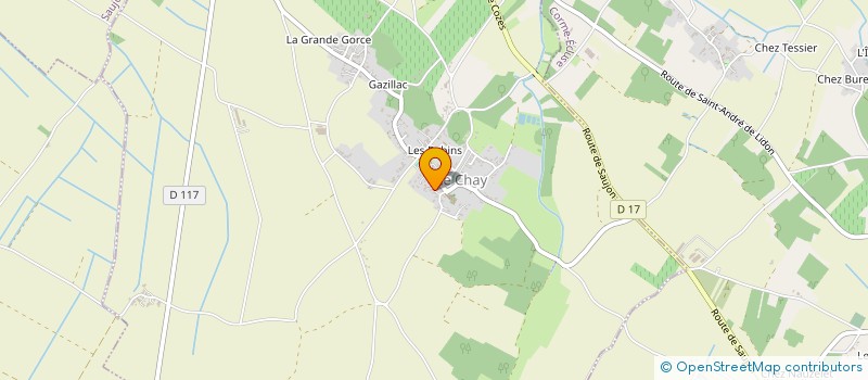 localisation de l'entreprise COTE SAUVAGE IMMOBILIER  LE CHAY