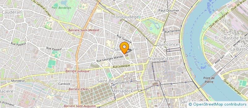 localisation de l'entreprise COTE SAVEURS à BORDEAUX