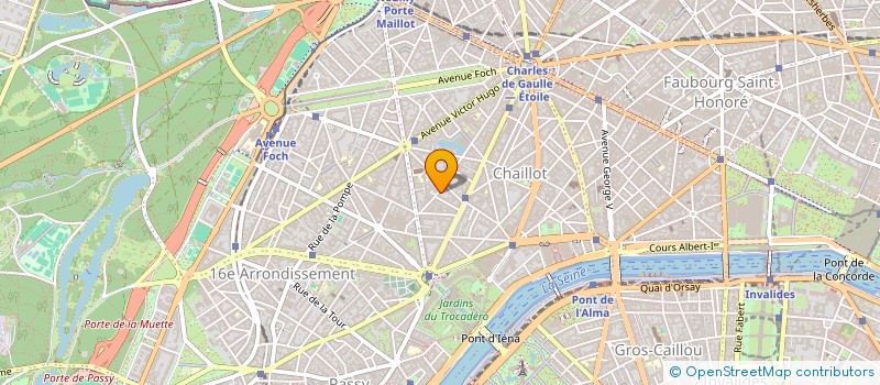 localisation de l'entreprise COTE SCENE  PARIS