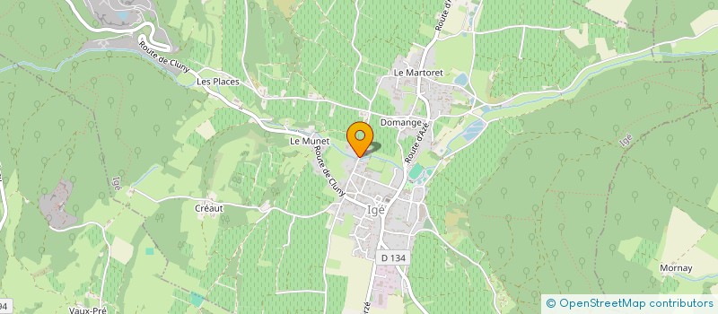 localisation de l'entreprise COTE SEJOUR IMMOBILIER à IGE