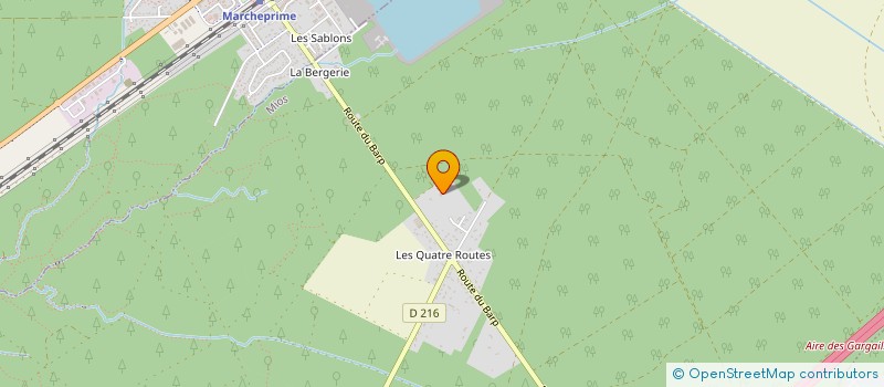 localisation de l'entreprise COTE SERVICE à MIOS