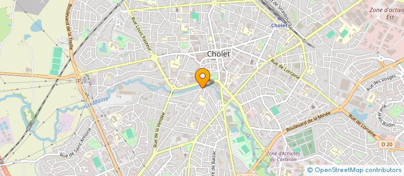 localisation de l'entreprise COTE SUD à CHOLET