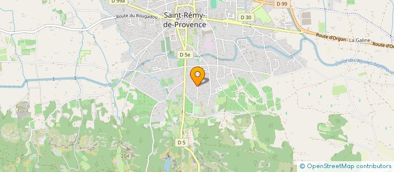 localisation de l'entreprise COTE SUD  SAINT-REMY-DE-PROVENCE