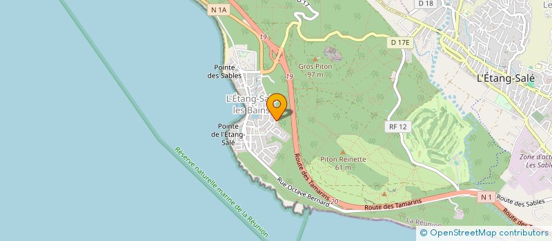 localisation de l'entreprise COTE SUD TRANSPORTS à L'ETANG-SALE