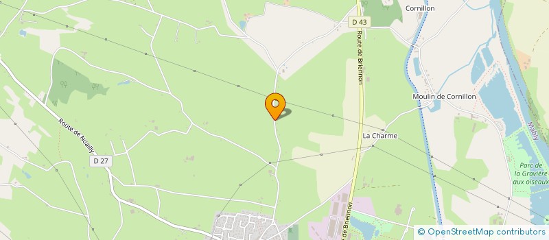 localisation de l'entreprise COTE TENDANCES  MABLY