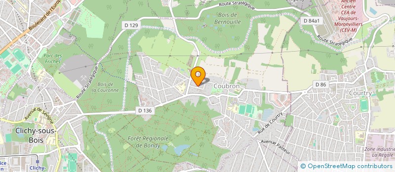localisation de l'entreprise COTE TOIT à COUBRON
