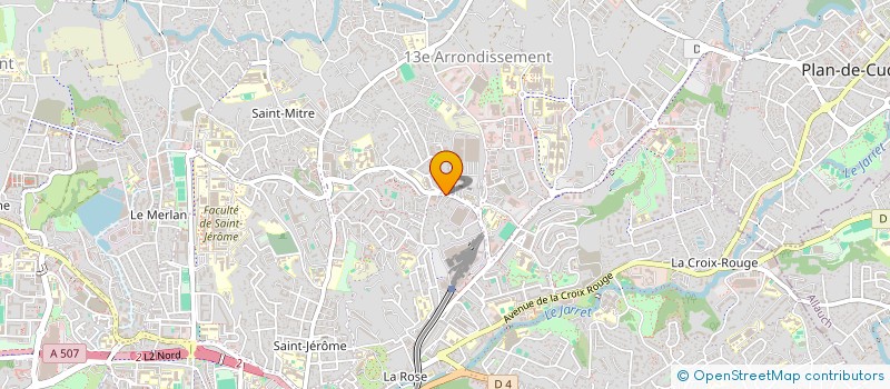localisation de l'entreprise COTE TRAITEUR à MARSEILLE