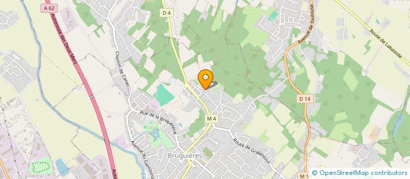 localisation de l'entreprise COTE VENDEUR  BRUGUIERES