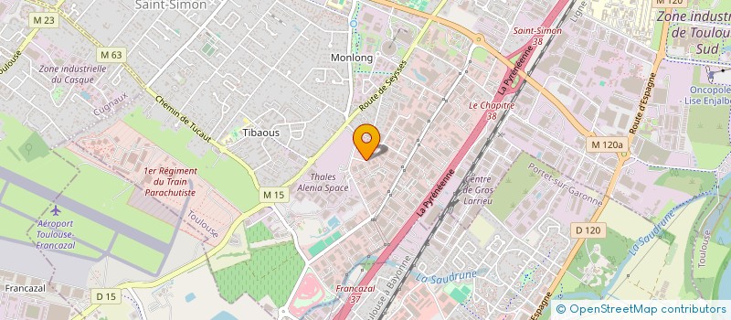 localisation de l'entreprise COTE VERMEILLE IMMOBILIER à TOULOUSE
