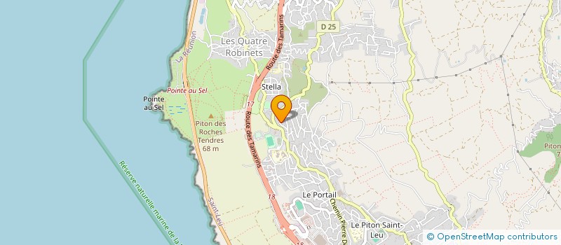 localisation de l'entreprise COTEAUX DE MADURAN  SAINT-LEU