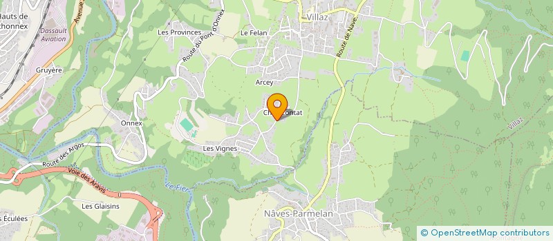 localisation de l'entreprise COTEAUX DES GIRONDALES - AHUNTSIC  VILLAZ