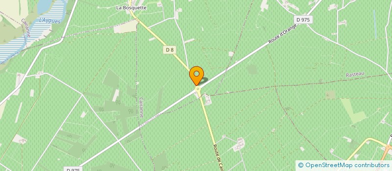 localisation de l'entreprise COTEAUX ET FOURCHETTES  CAIRANNE