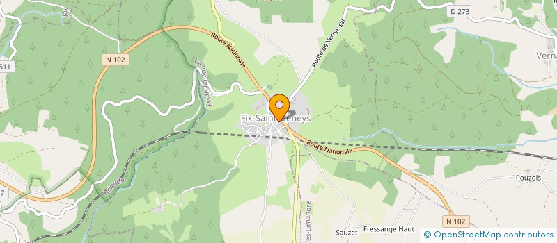 localisation de l'entreprise COTEAUX VELLAVE 86  SAINT-VIDAL