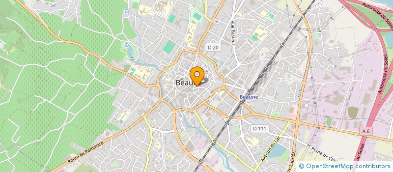 localisation de l'entreprise COTEBOX à BEAUNE