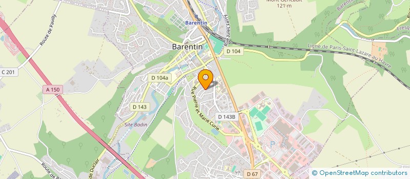 localisation de l'entreprise COTECHNO  ROUEN