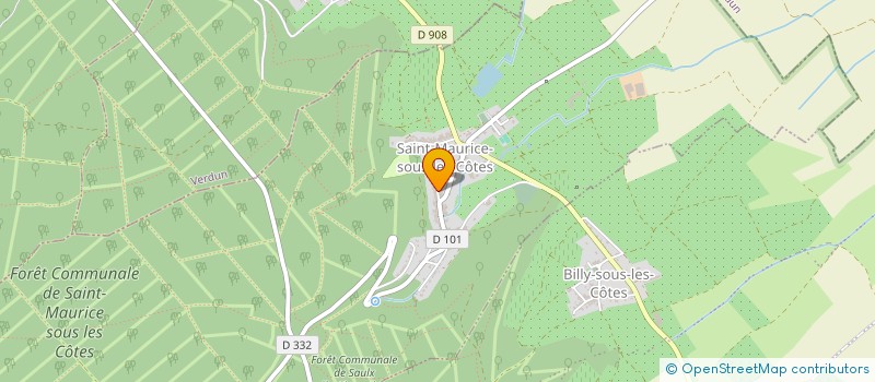 localisation de l'entreprise COTECOM à SAINT-MAURICE-SOUS-LES-COTES