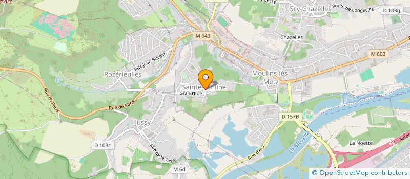 localisation de l'entreprise COTELETT  JOUY-AUX-ARCHES