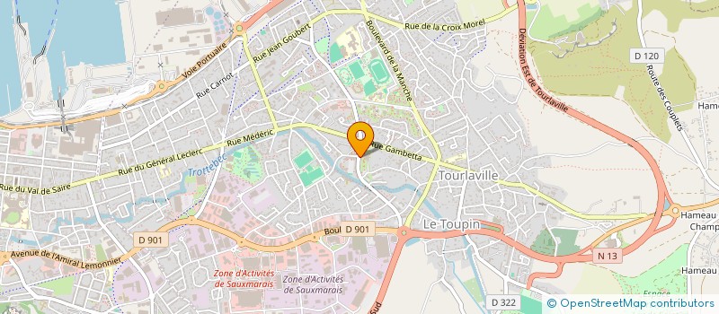 localisation de l'entreprise COTEN'COEUR à CHERBOURG-EN-COTENTIN