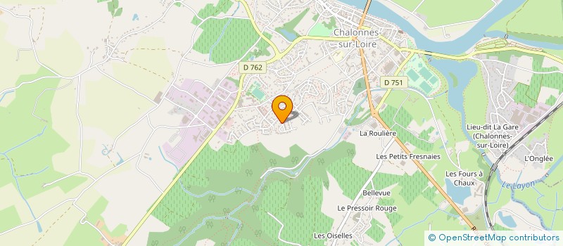 localisation de l'entreprise COTENCEAU SIEGES à MAUGES-SUR-LOIRE
