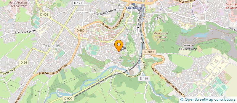 localisation de l'entreprise COTENTIN SERVICES à CHERBOURG-EN-COTENTIN