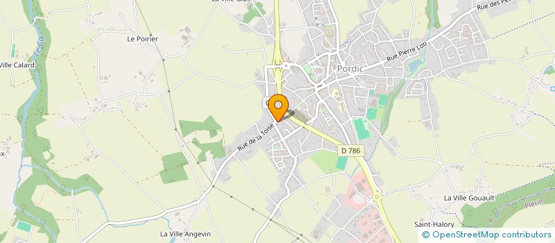 localisation de l'entreprise COTES D'ARMOR AGENCEMENT à PORDIC