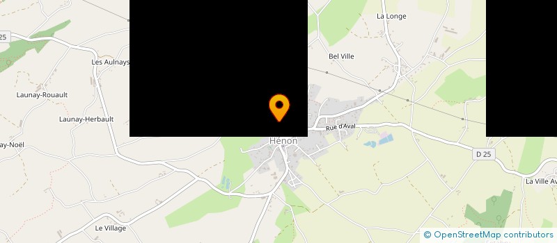 localisation de l'entreprise COTES D'ARMOR MOTO VERTE  HENON