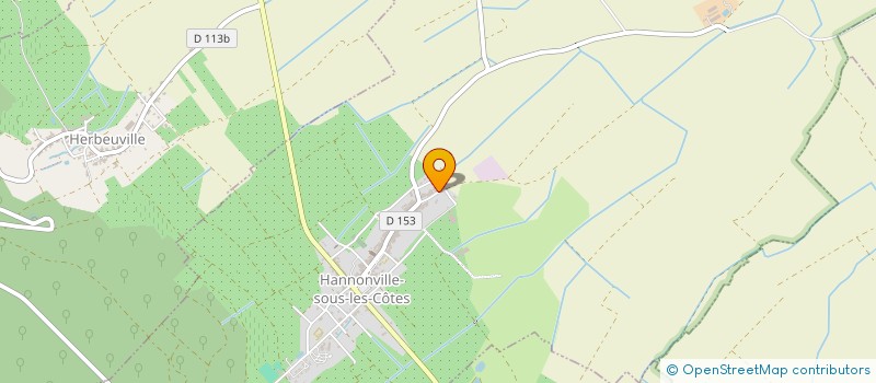 localisation de l'entreprise COTES & JEUX à HANNONVILLE-SOUS-LES-COTES