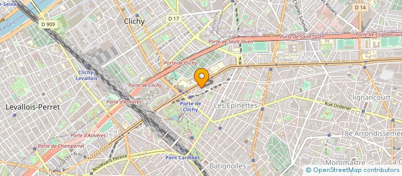 localisation de l'entreprise COTHEL CONSORT TECHN EXPL HOTE  PARIS