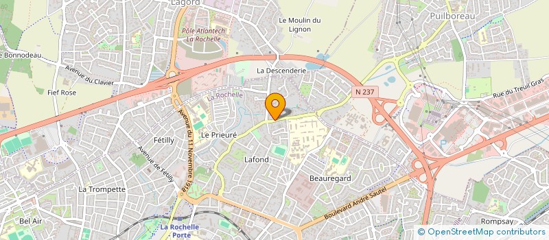 localisation de l'entreprise COTI-CHIAVARI  LA ROCHELLE