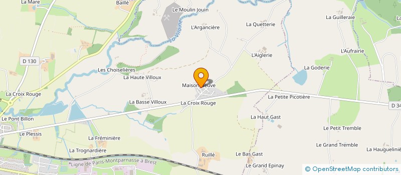 localisation de l'entreprise COTI FINANCES à VITRE