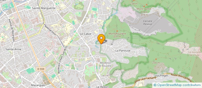 localisation de l'entreprise COTI INVEST  MARSEILLE