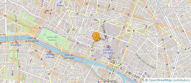 localisation de l'entreprise COTIF à PARIS