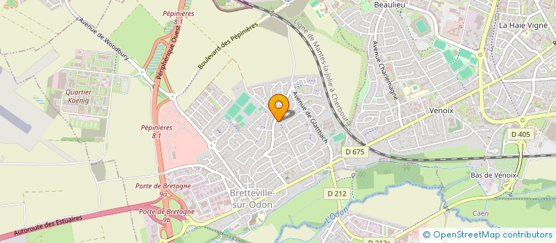 localisation de l'entreprise COTIMA  BRETTEVILLE-SUR-ODON