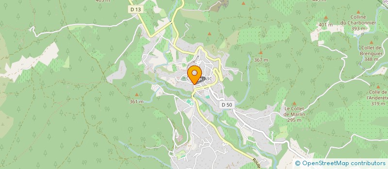 localisation de l'entreprise COTIS'PAR.COM à COTIGNAC