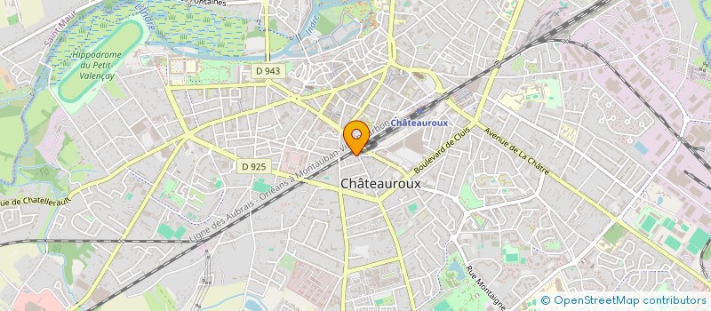 localisation de l'entreprise COTLA DU CENTRE à CHATEAUROUX