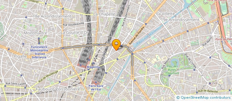 localisation de l'entreprise COTOLAINE SPE  PARIS