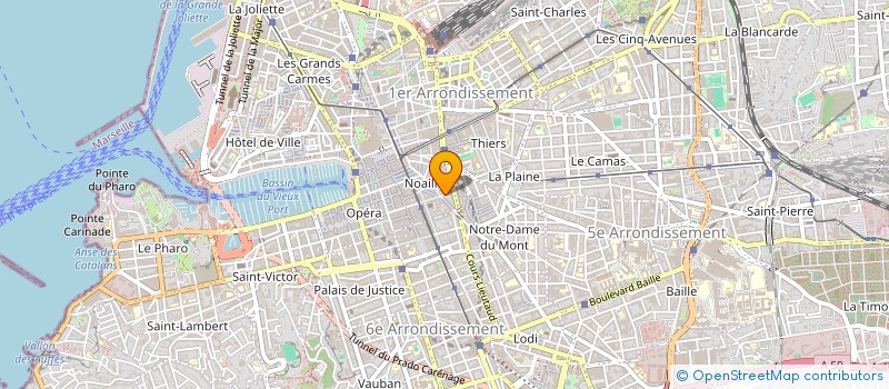 localisation de l'entreprise COTON TIGE à MARSEILLE