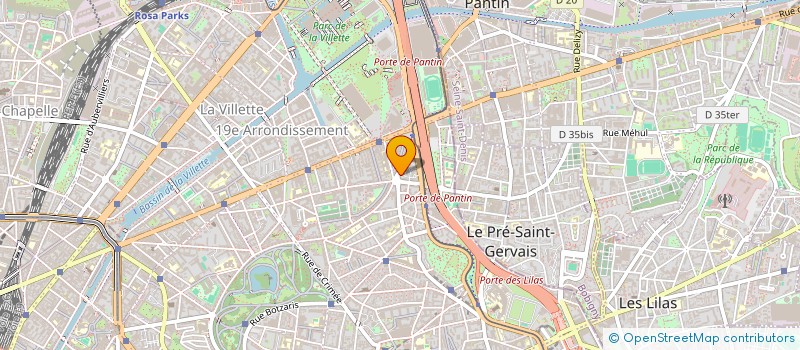 localisation de l'entreprise COTONETE LAB  PARIS