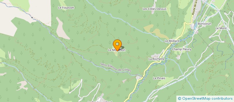 localisation de l'entreprise COTONI  SAINT FRANCOIS LONGCHAMP