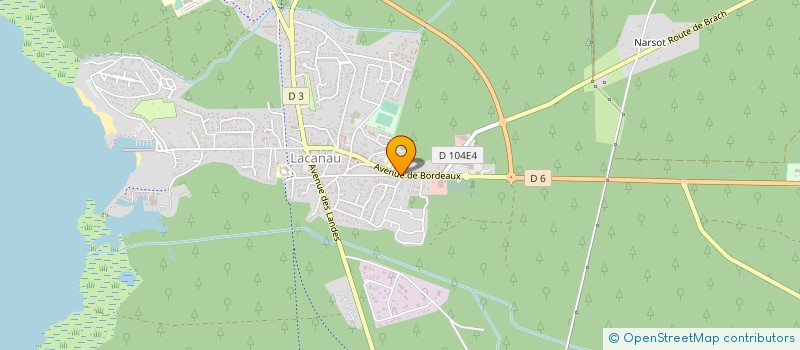 localisation de l'entreprise COTONIPI  ANDERNOS-LES-BAINS