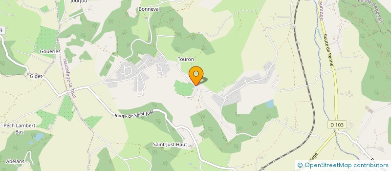 localisation de l'entreprise COTOSOLAIRE  SAINT ANTOINE DE FICALBA