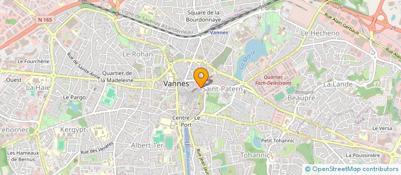 localisation de l'entreprise COTOURNESOL à VANNES